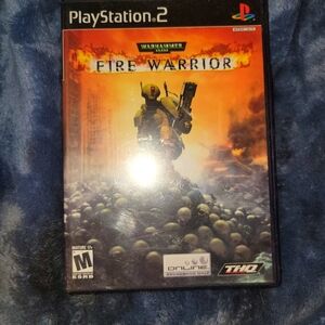 Warhammer 40000 fire warrior Playstation 2 game